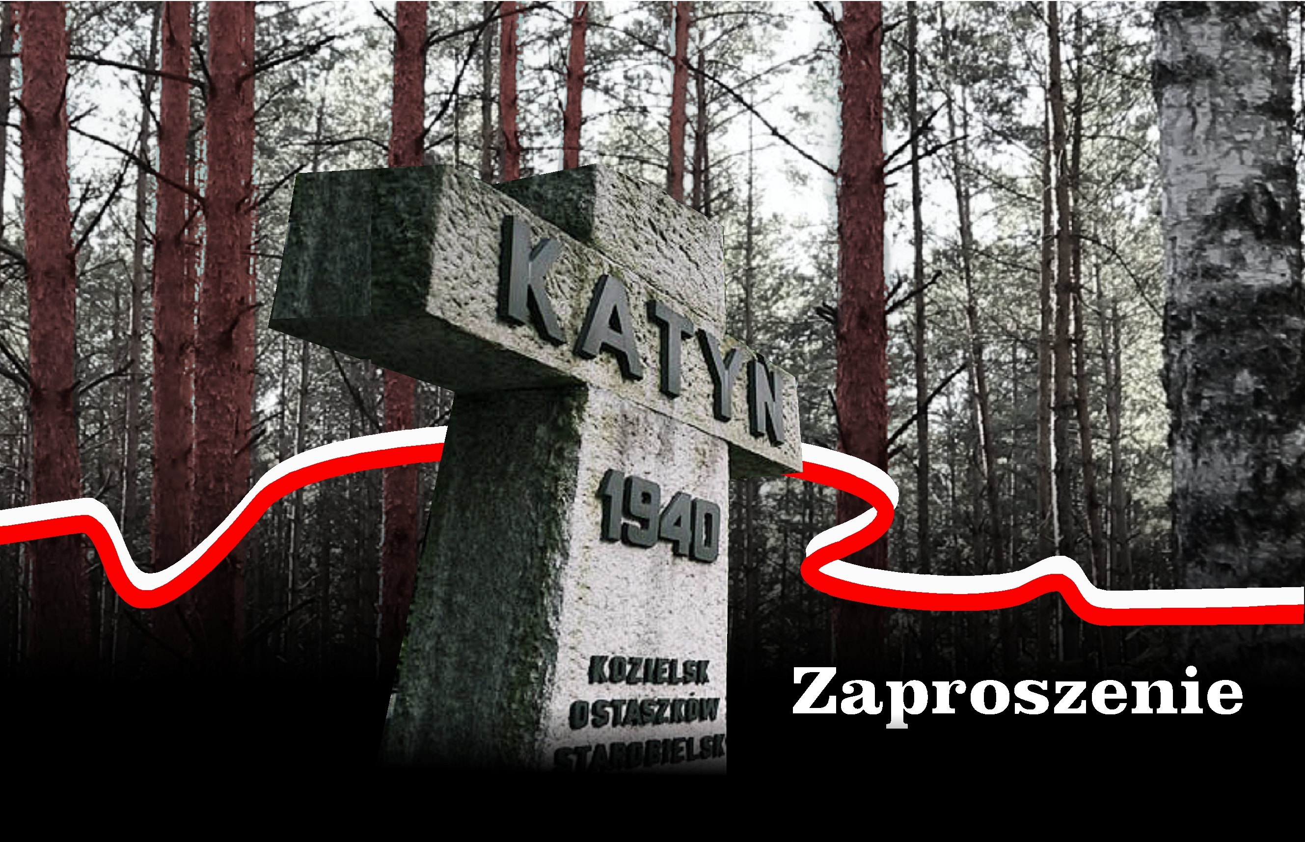 baner, krzyż w lesie katyńskim images